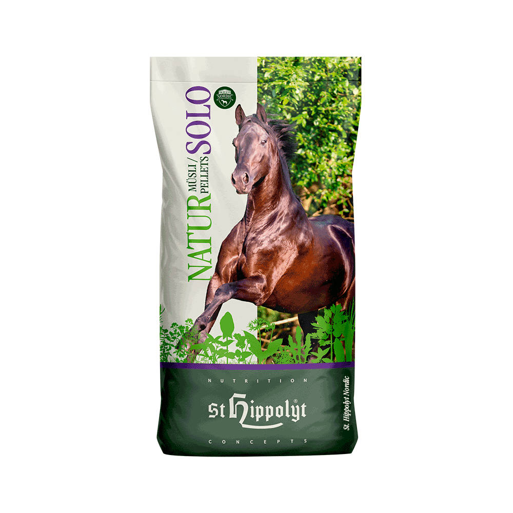 St Hippolyt Solo natur pellets 18 kg