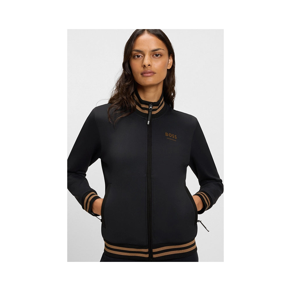 boss-equestrian-ava-zip-cardigan-musta
