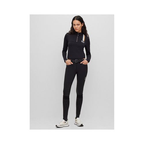 BOSS Lia Signature Training Shirt – Naisten Slim-Fit Power-Stretch Treenipaita