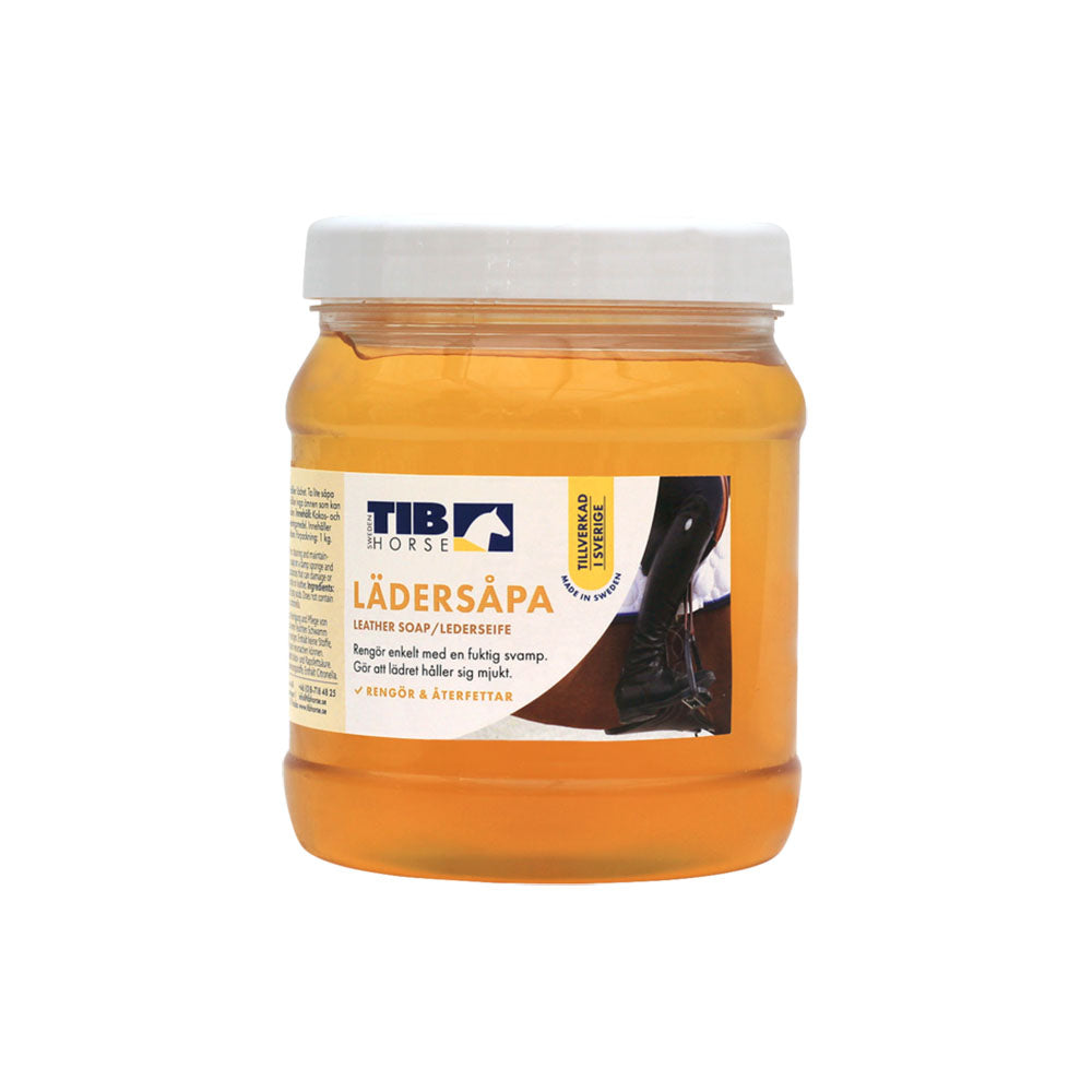 TIB-Horse satulasaippua 1 kg nahkavarusteiden pesuun